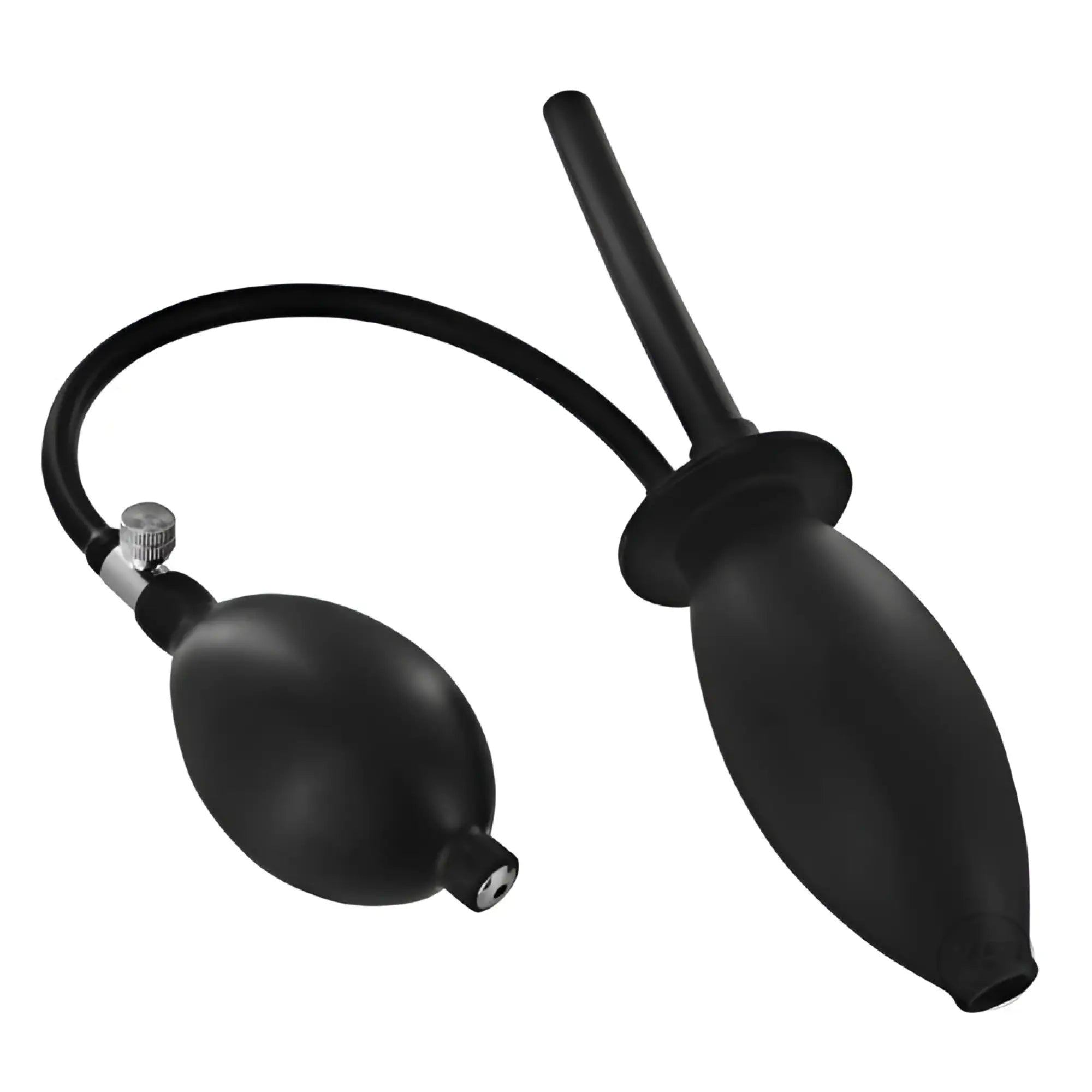 CleanStream Inflatable Enema Plug and Desensitizing Lube