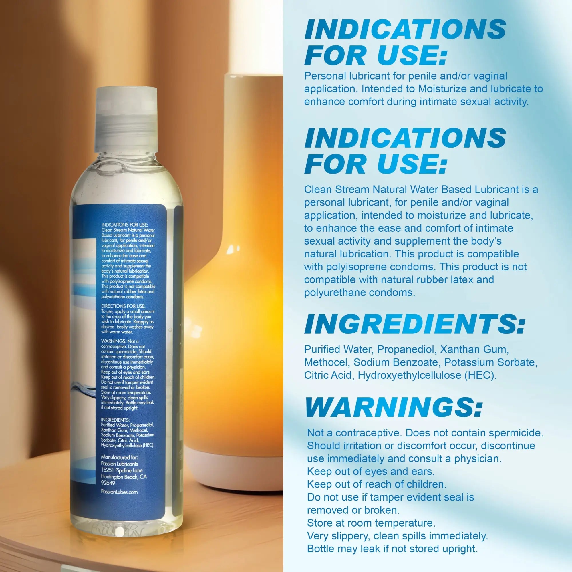 CleanStream CleanStream Natural Anal Lubricant