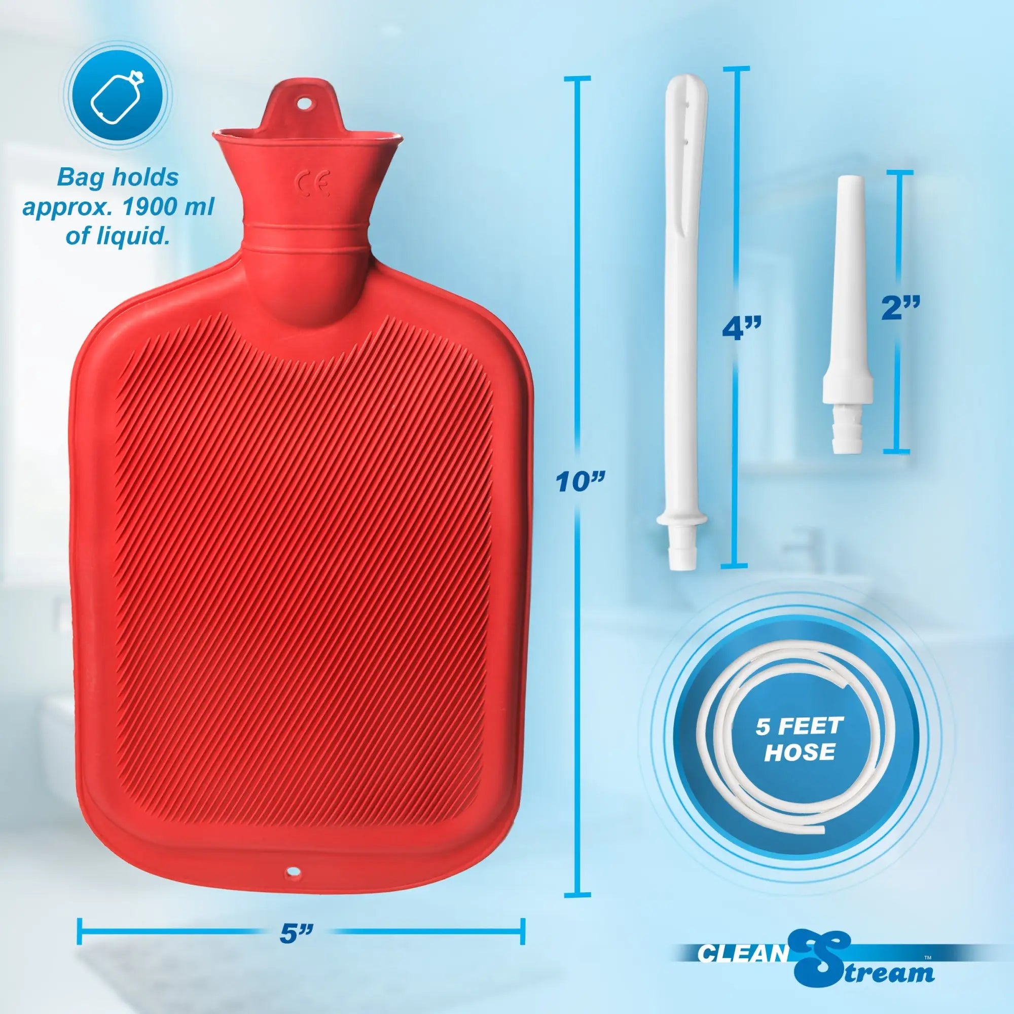 CleanStream CleanStream Water Bottle Enema Kit