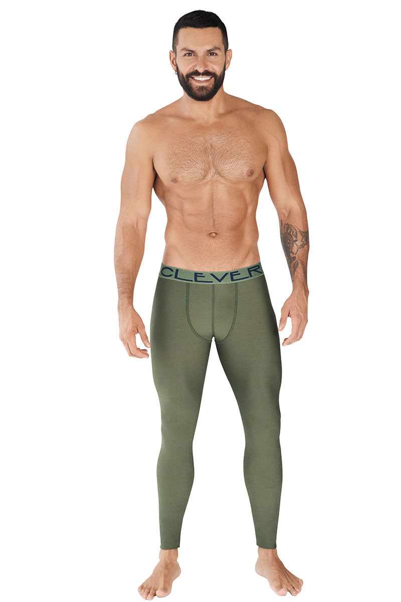 Pantalón deportivo Clever Ideal verde 0372 talla M