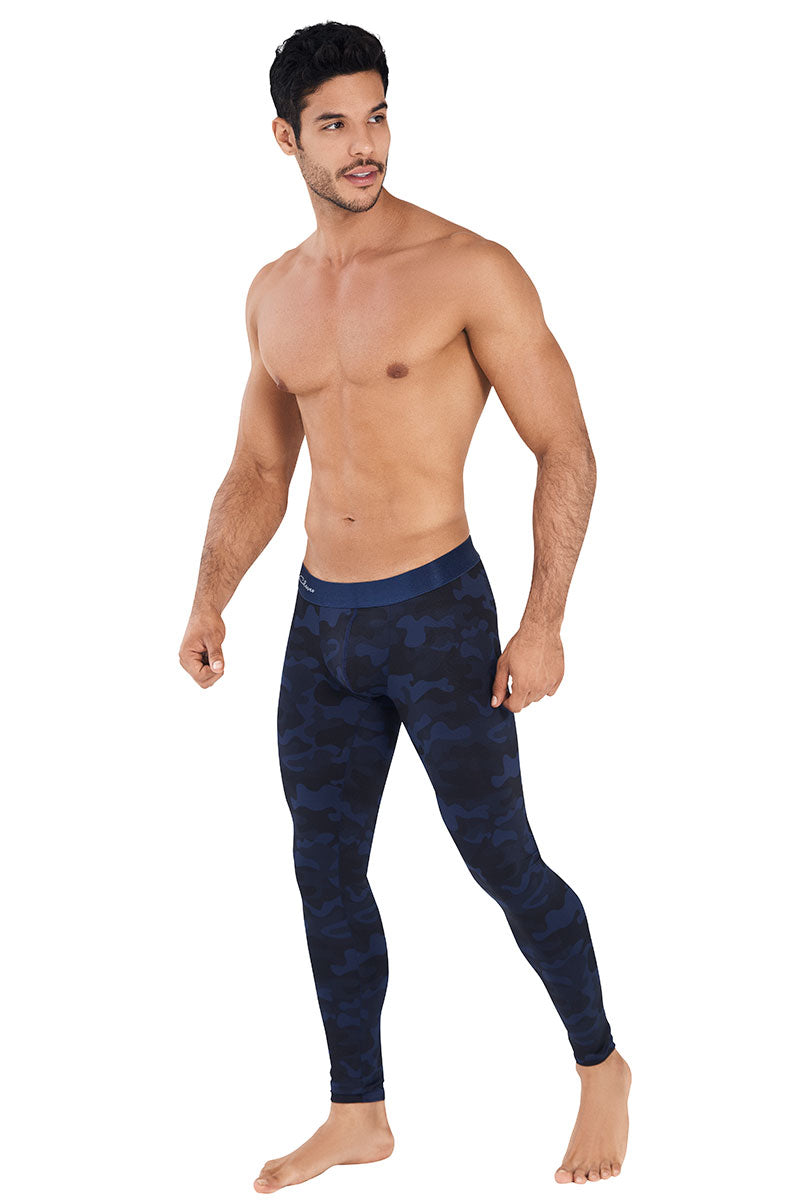 Clever Action Camo Athletic Pants Dunkelblau 0427 Größe M