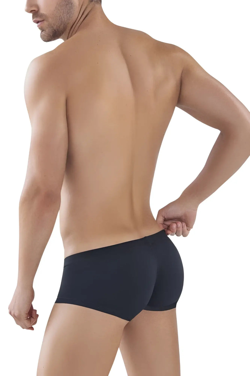 Black clever 0872 latin trunks briefs with a smooth form-fitting design for comfortable everyday wear