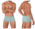Mint green cotton briefs with a subtle clever logo on the waistband from clever 1306 tribe trunks collection