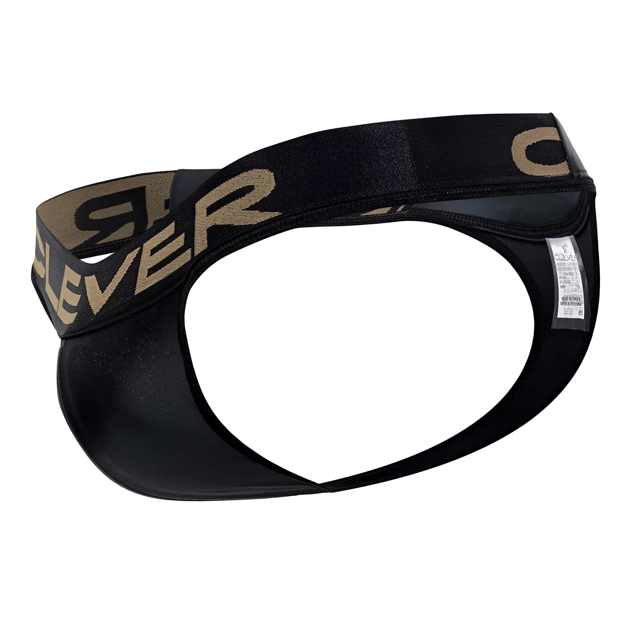 Black and gold clever 1410 earth thongs mens briefs with sleek form fitting design and premium fabric