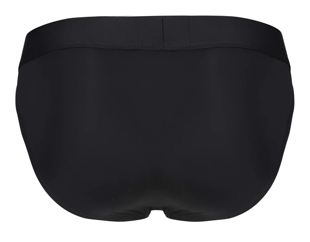 Black clever 1627 deseo bikini briefs with seamless smooth fabric and elastic waistband for comfortable wear