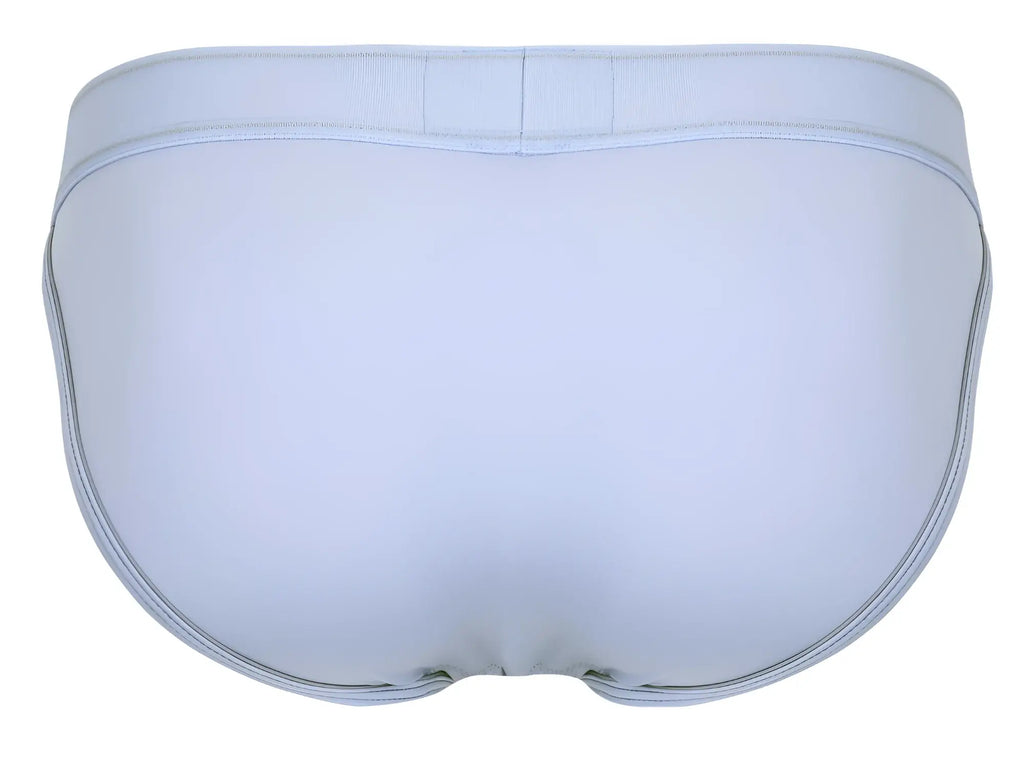 Light blue clever 1659 imagination bikini men’s briefs with smooth seamless fabric and subtle edge stitching