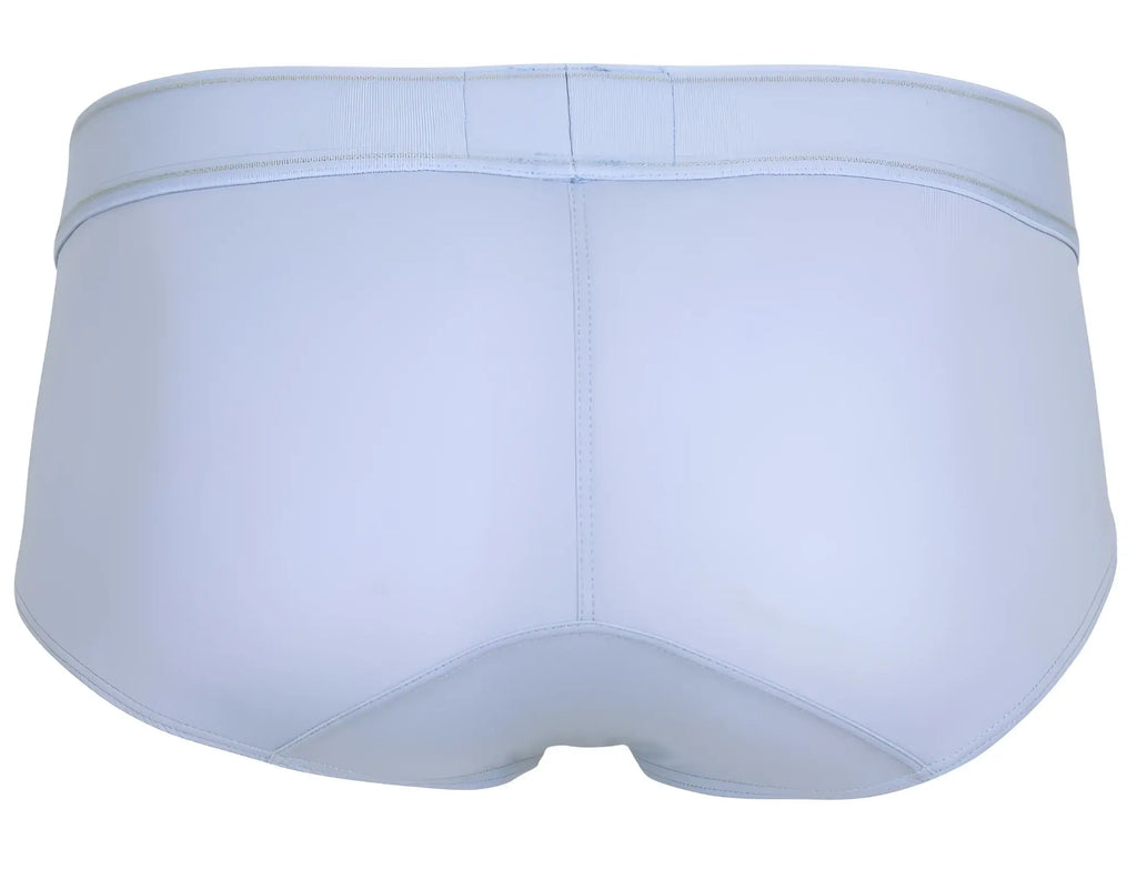Light blue clever 1683 imagination briefs men’s seamless fabric with subtle waistband seam for comfortable wear