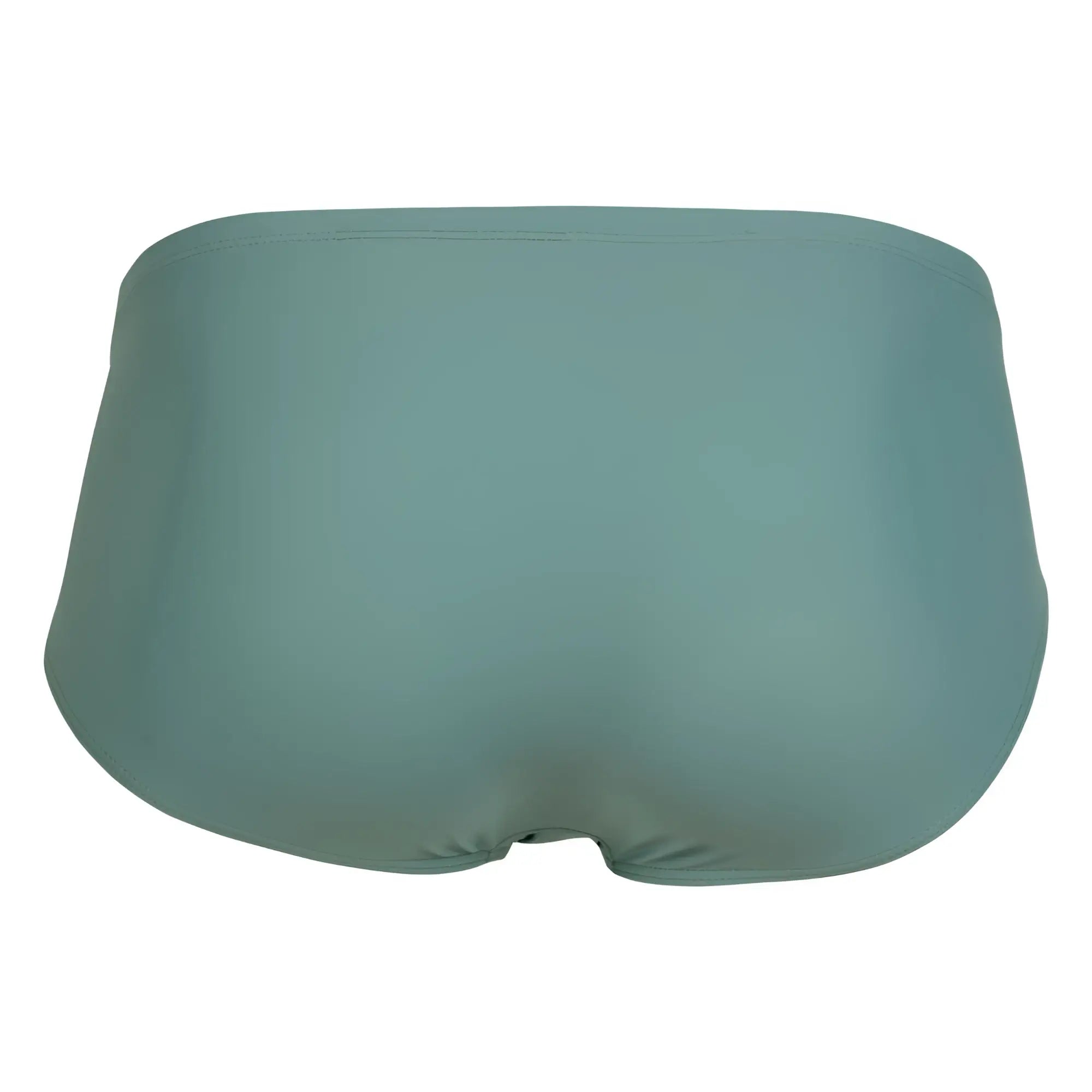 A sleek solid teal clever 1744 spring brief with smooth form-fitting fabric and clean stitching