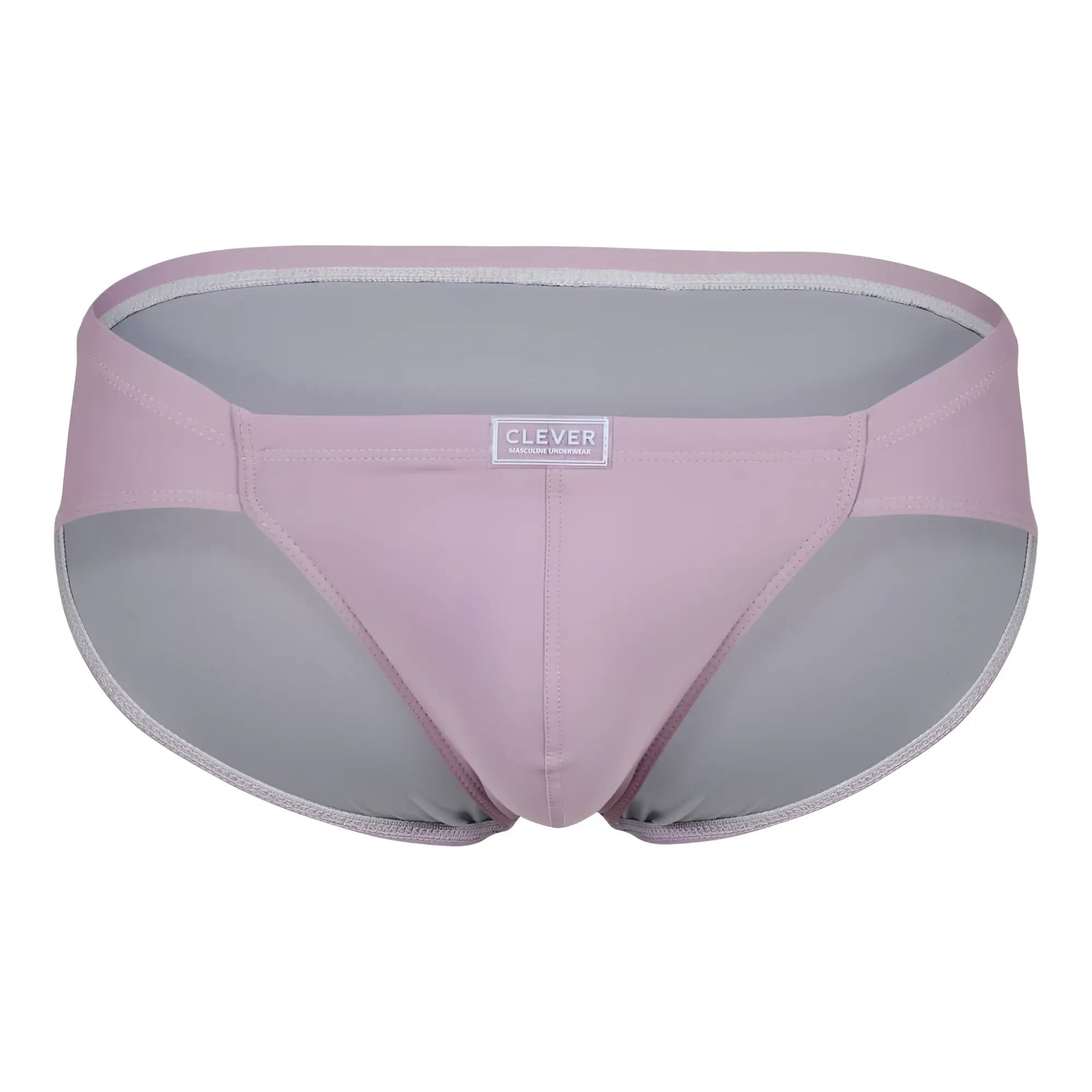 Pink and gray clever 1744 spring briefs with sleek modern design made from soft breathable fabric for daily wear