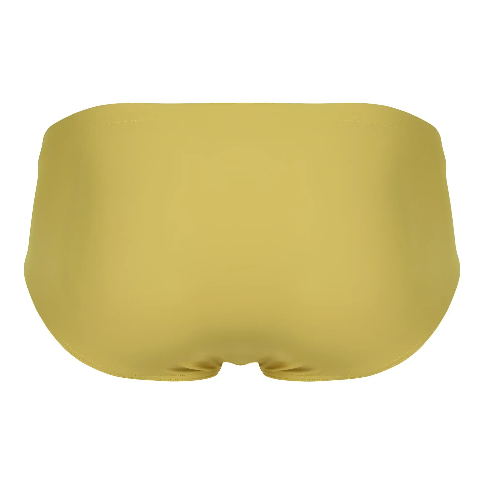 Solid mustard-yellow clever 1746 pastel brief made of smooth seamless fabric for comfortable everyday wear