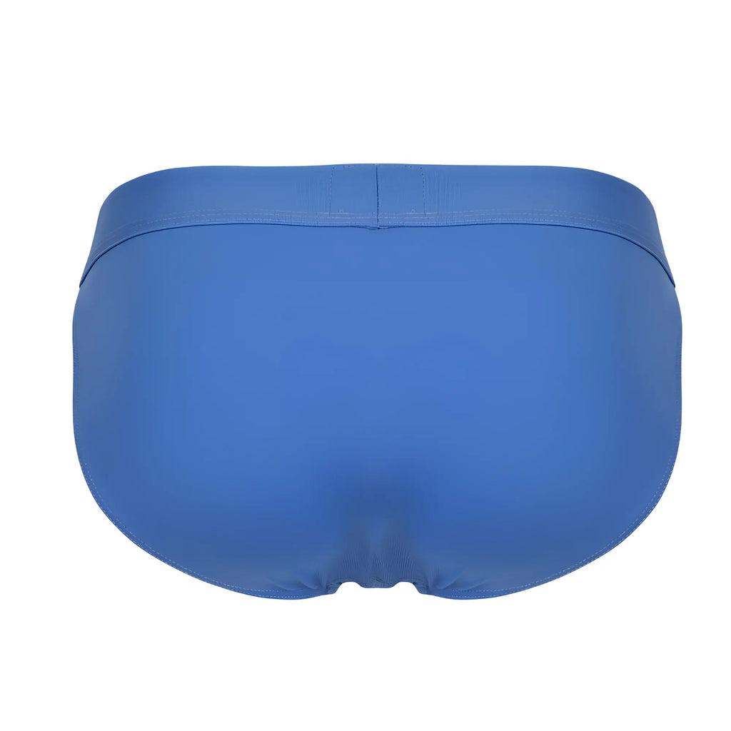 Clever 1749 eco bikini briefs in solid royal blue with smooth seamless fabric and clean waistband stitching