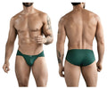 Dark green clever 1775 optimo briefs with smooth stretchy fabric and subtle front brand logo in a form-fitting design