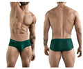 Dark green clever 1776 venecia briefs with a subtle elastic waistband and white clever brand lettering