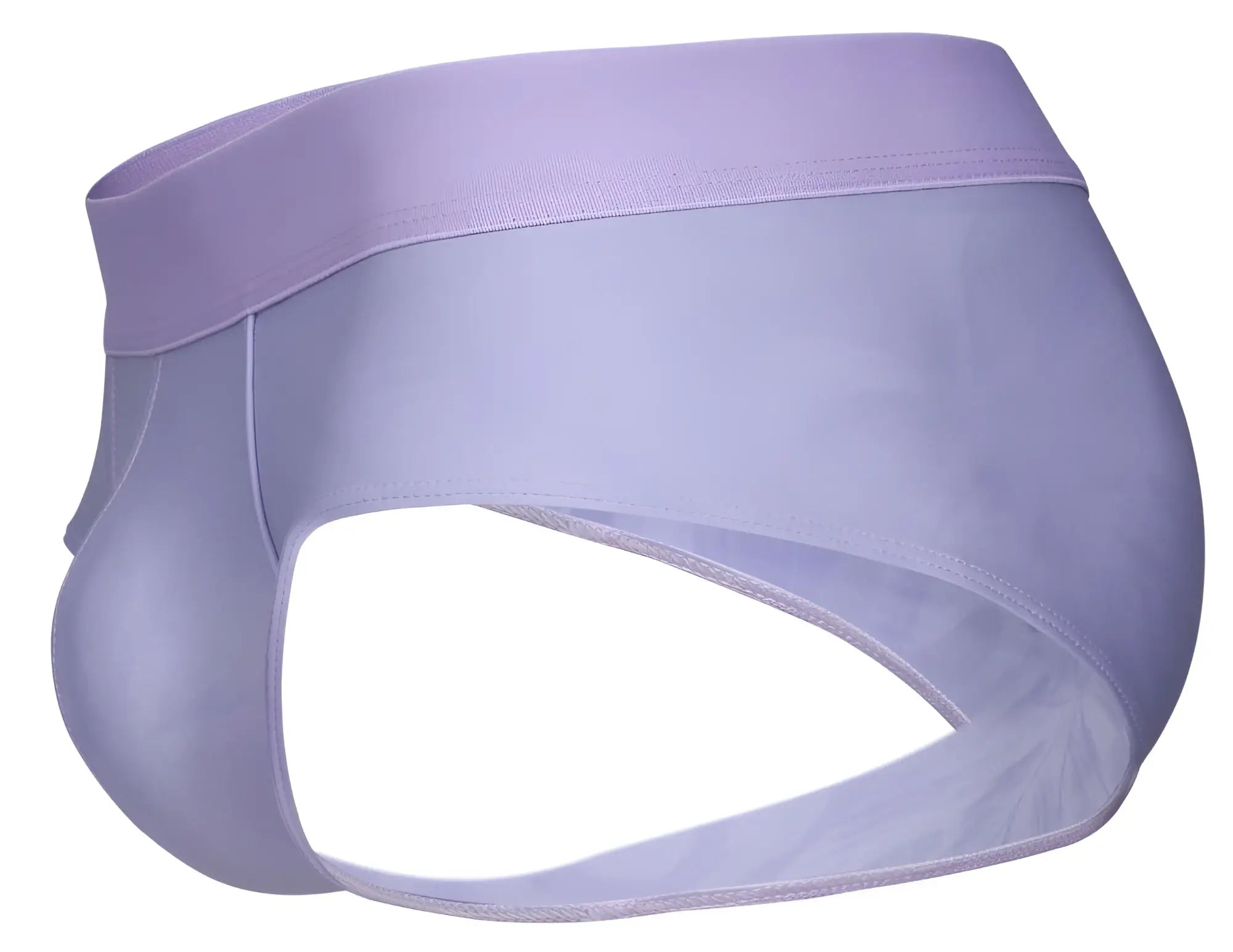 A sleek lavender clever 1776 venecia brief with smooth fabric finish and a wide elastic waistband
