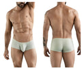 Light green clever 1780 maya trunks men’s form-fitting briefs with central pouch design for comfortable wear