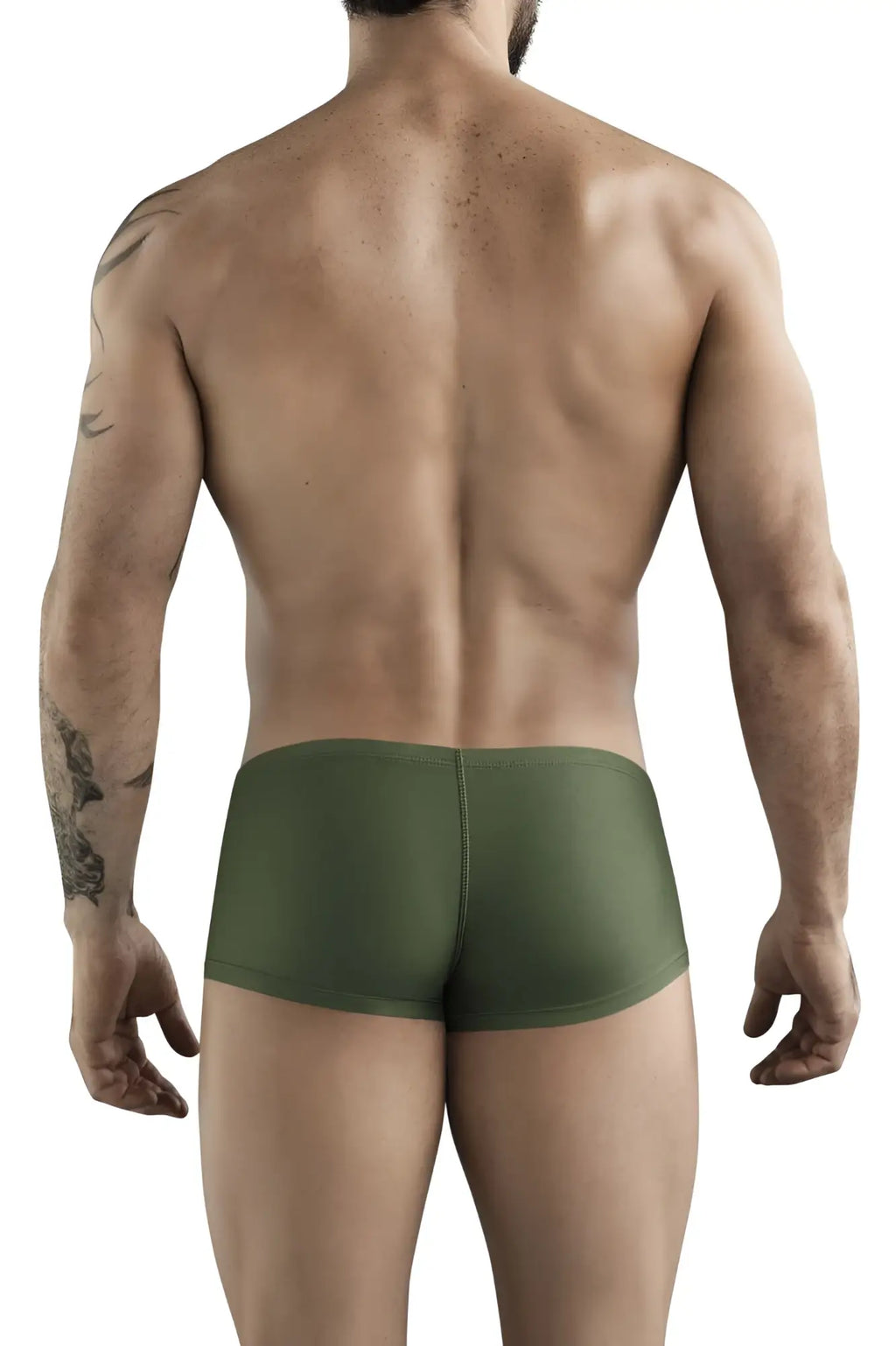 Olive green clever 1780 maya trunks briefs made of soft fabric offering comfortable everyday wear