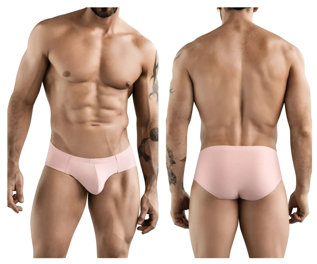 A pair of clever 1781 maya briefs in blush pink with a soft seamless design for comfortable daily wear