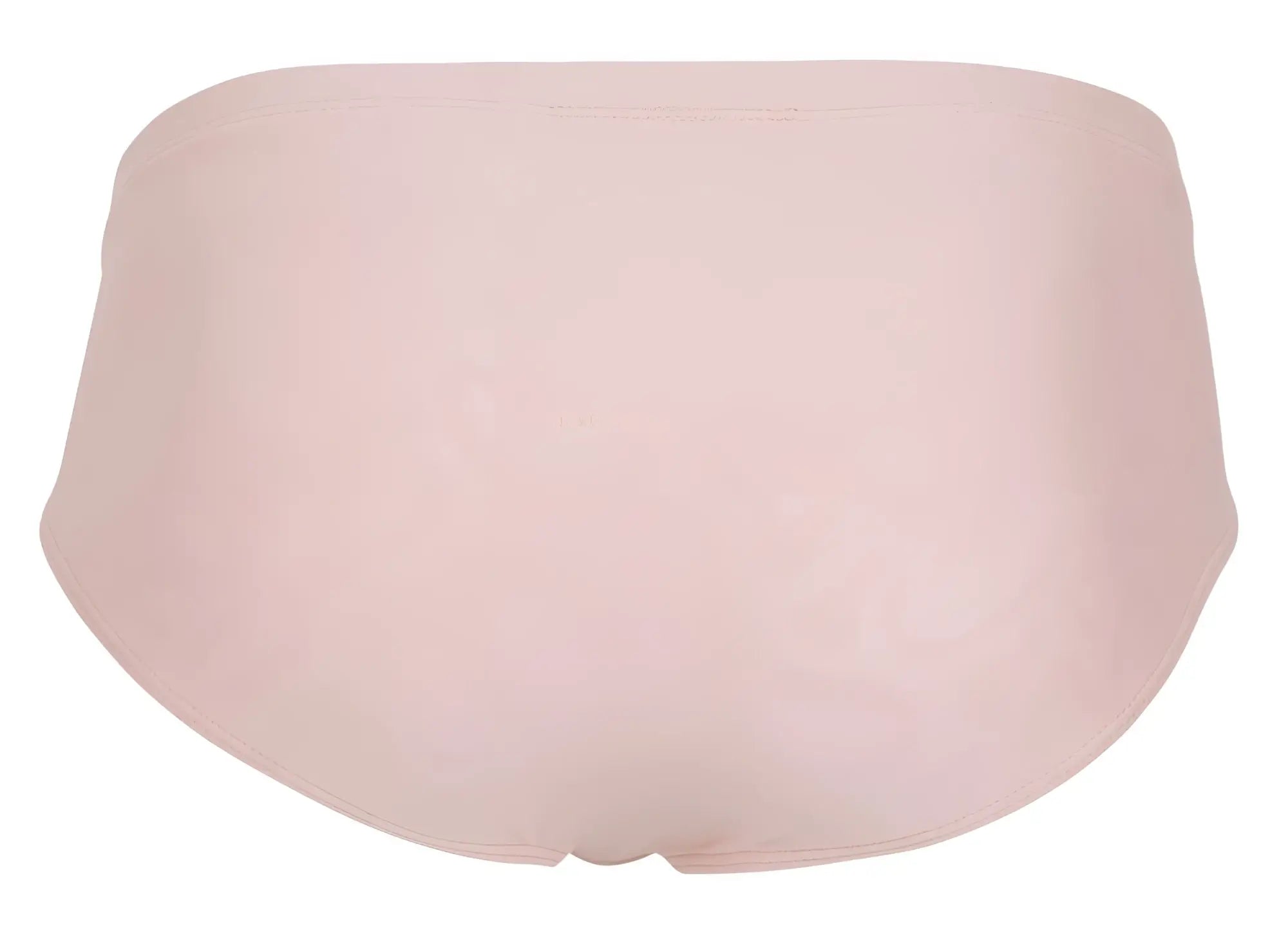 A soft blush pink clever 1781 maya brief with smooth stretchy fabric for comfortable everyday wear