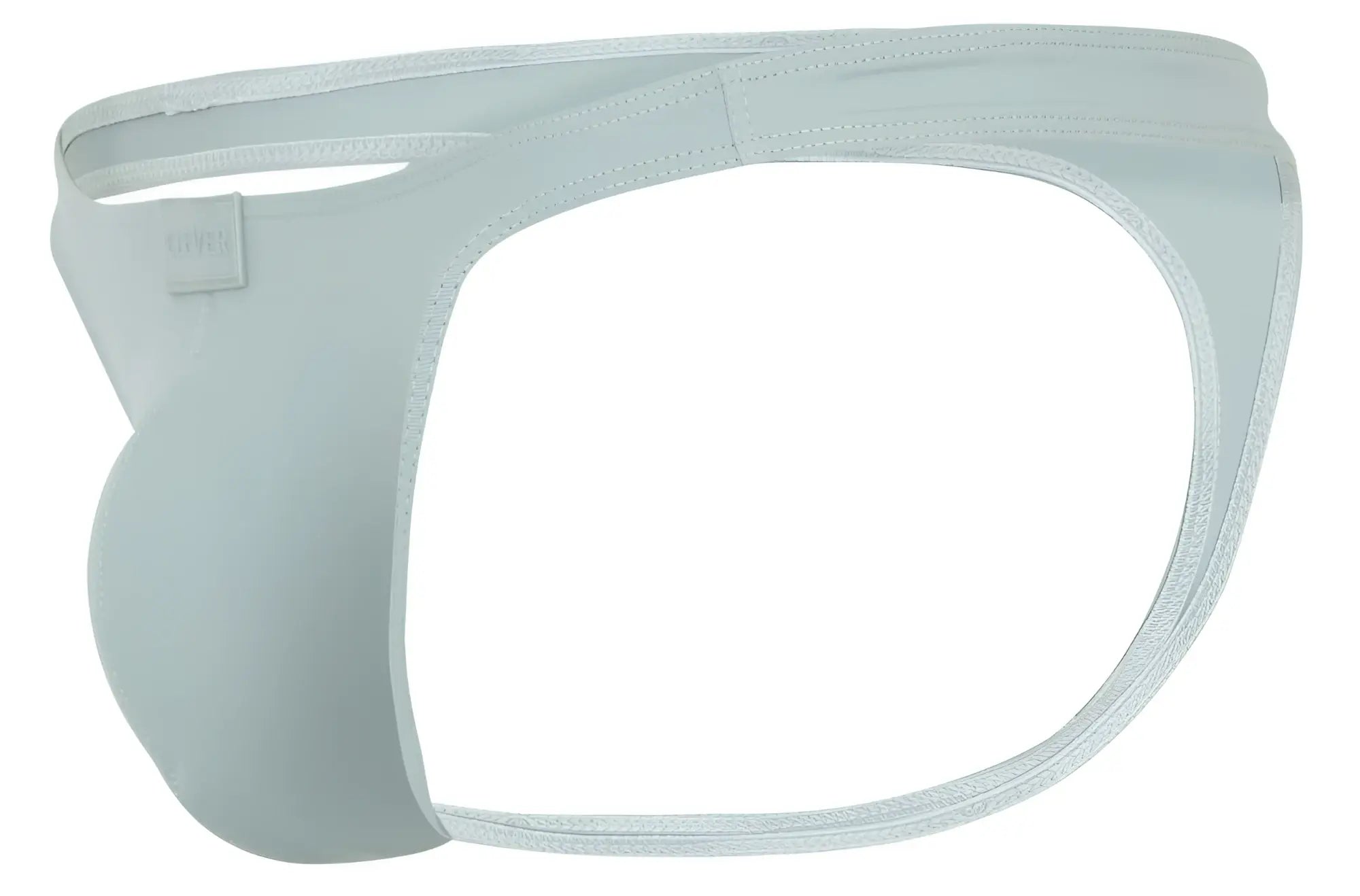 Light blue seamless fabric thong with supportive pouch and reinforced stitching from Clever 1830 Desirable Thongs