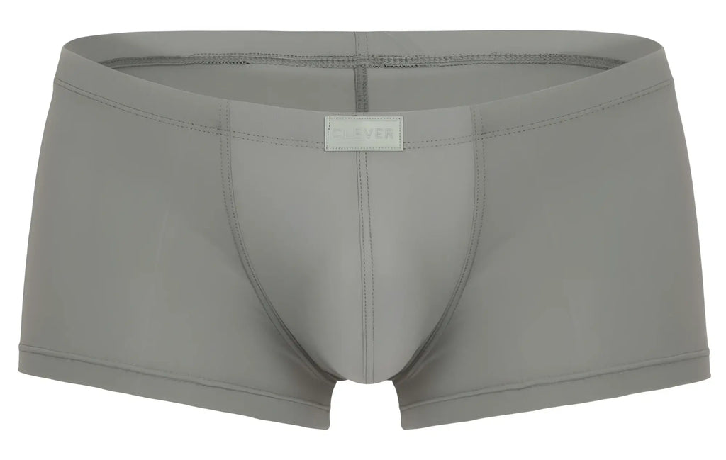 Clever 1842 buenavista trunks in gray feature smooth, form-fitting men’s briefs with subtle stitching details