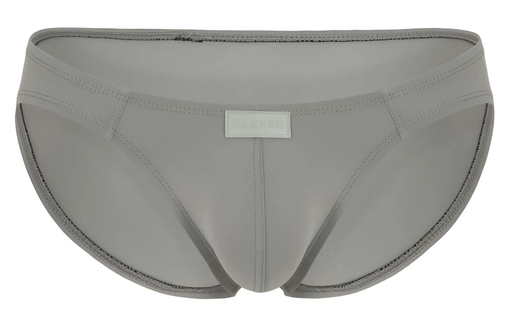 Clever 1843 buenavista bikini gray men’s briefs with sleek form-fitting design and subtle stitching details