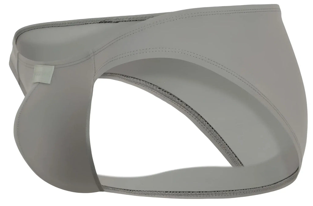 Gray clever 1843 buenavista bikini briefs with contoured design and reinforced stitching seamless athletic underwear