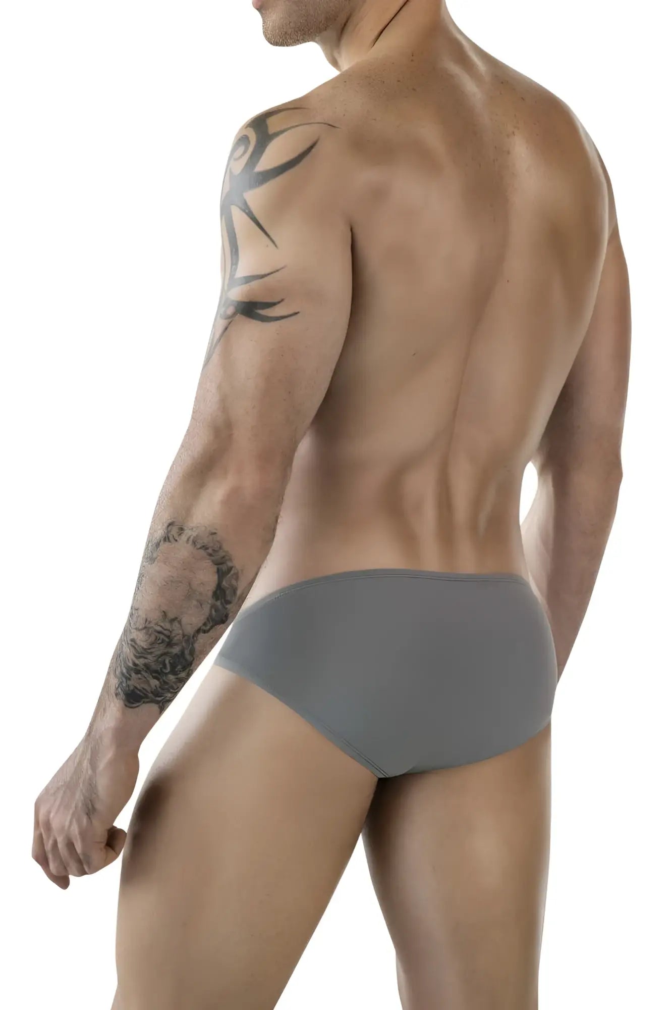 Clever 1843 buenavista bikini gray briefs with smooth form-fitting design and comfortable fabric fit