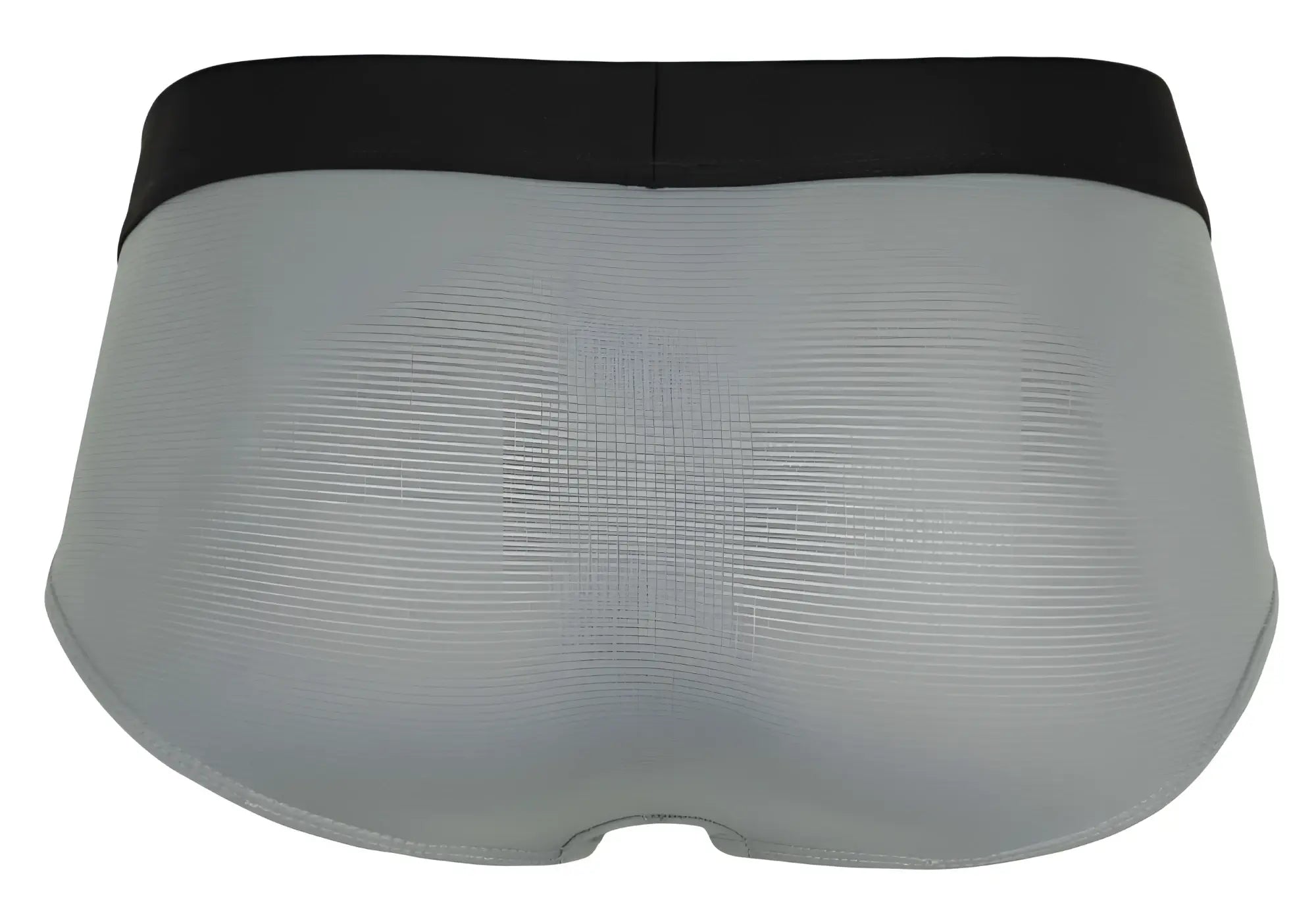 Gray textured clever 1862 oneal briefs with black elastic waistband made for comfortable everyday wear