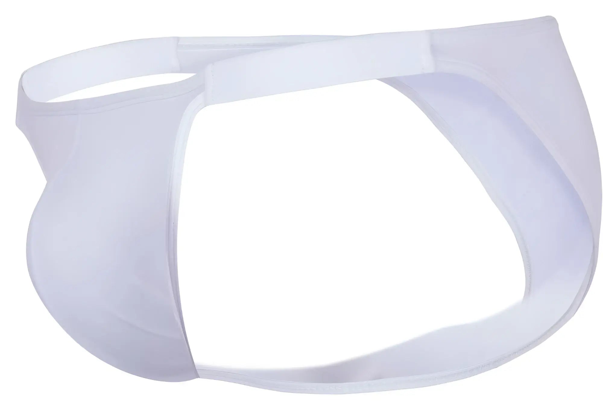 Clever 1865 oomph bikini white sheer mesh briefs with smooth elastic waistband for comfortable everyday wear