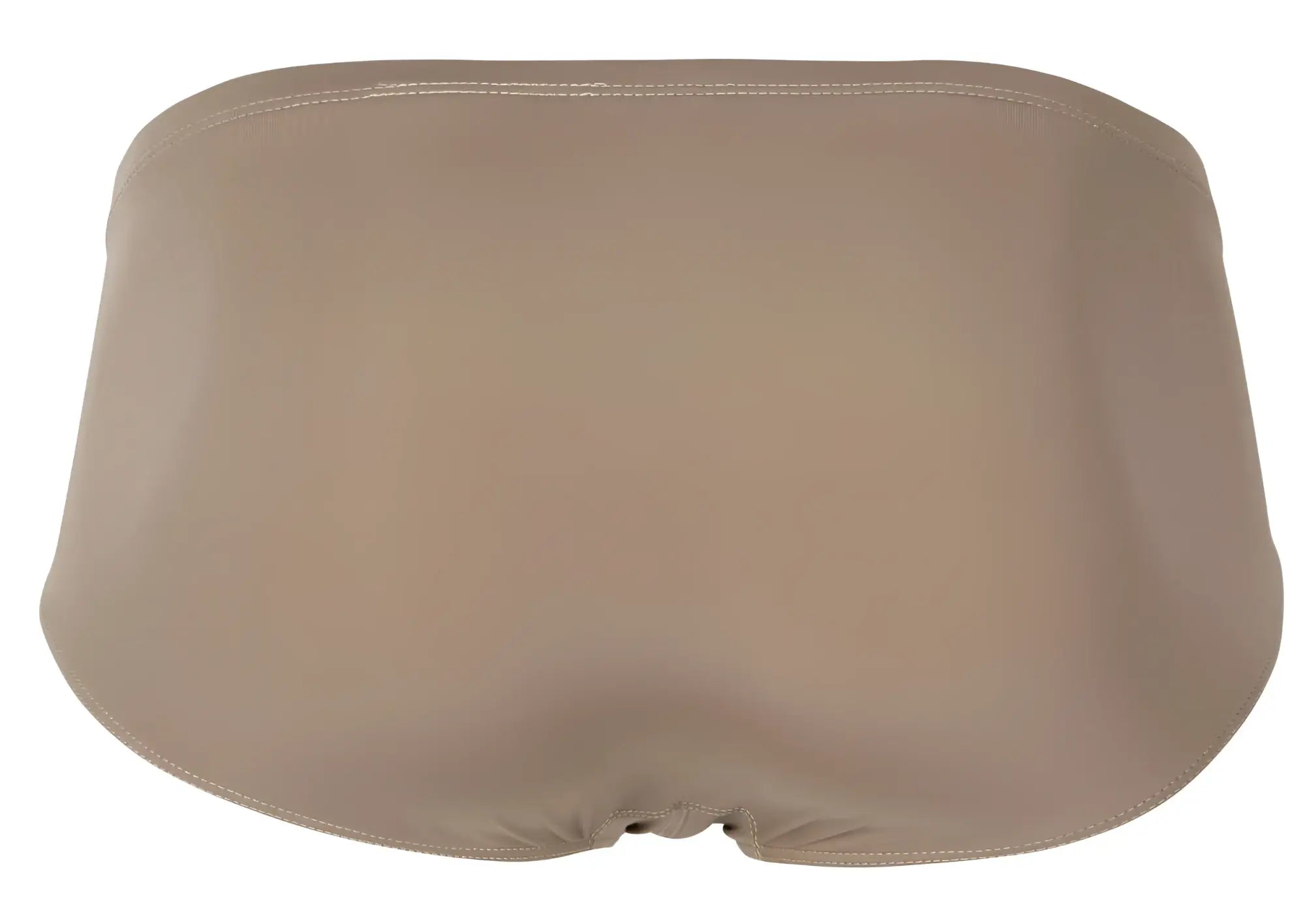Beige clever 1870 audaz bikini seamless briefs with smooth stretchy fabric and neat stitching along the waistband