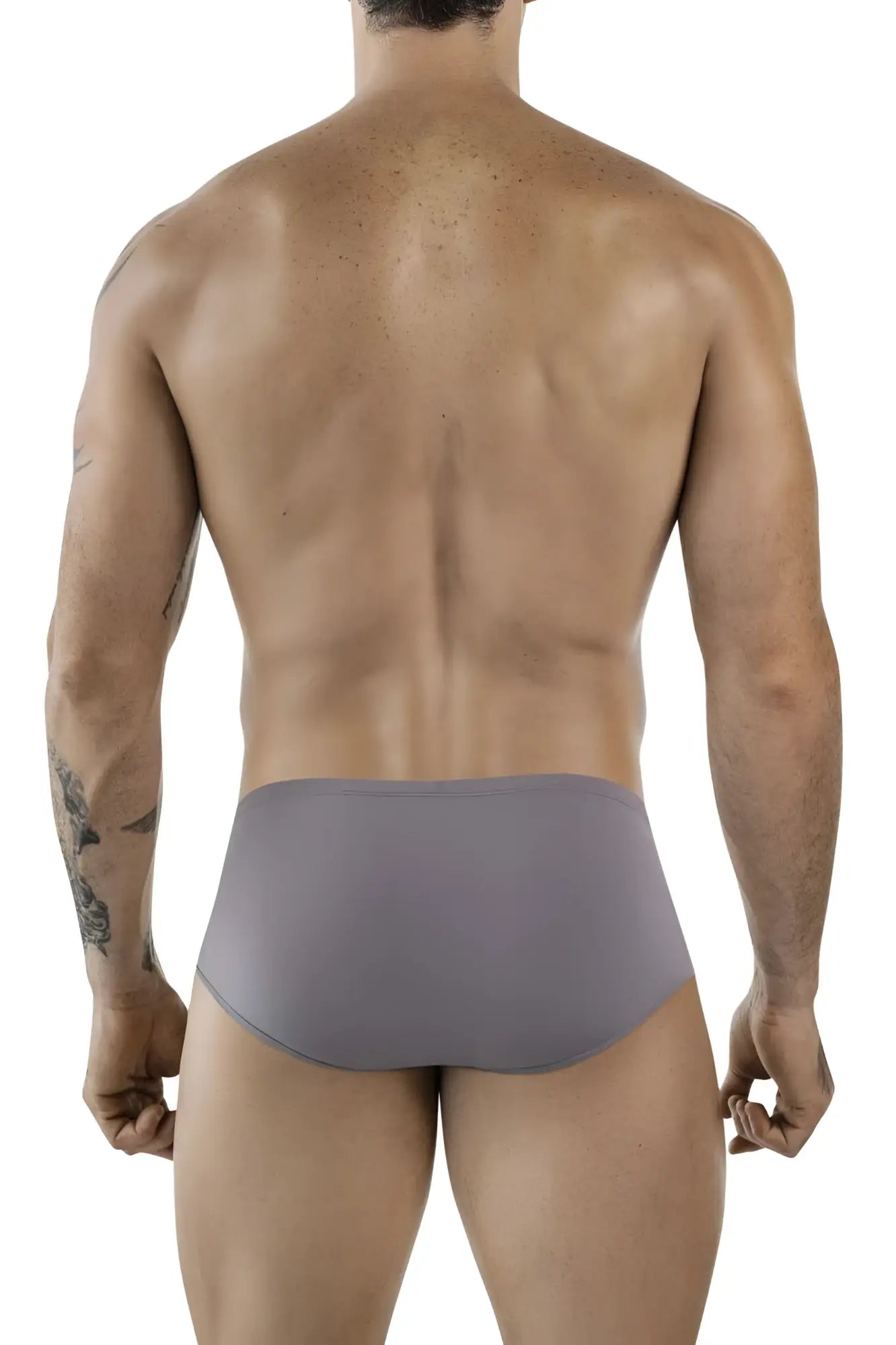 Gray clever 1870 audaz bikini briefs with smooth, form-fitting design perfect for comfortable everyday wear