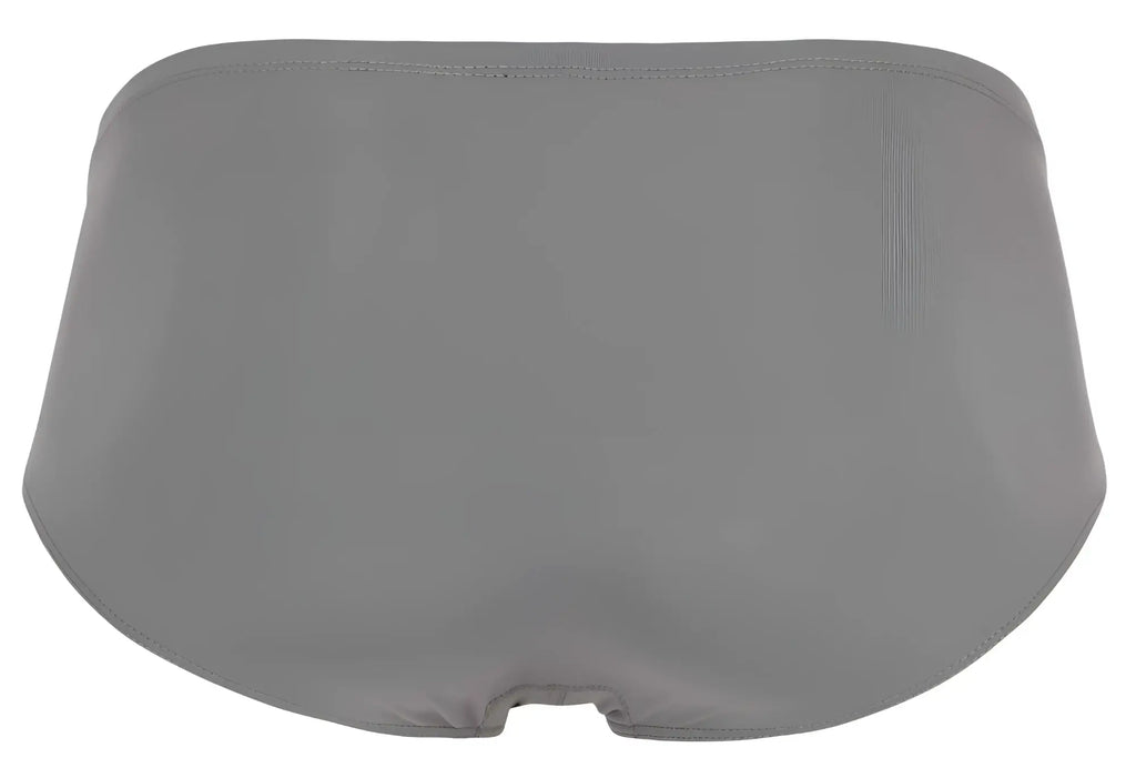 Gray briefs clever 1870 audaz bikini with smooth seamless fabric finish for comfortable everyday wear