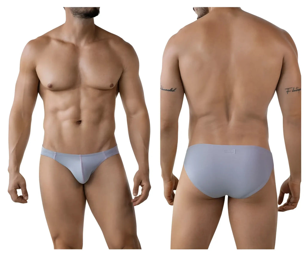 Light gray seamless briefs clever 2005 raices briefs color gray with a minimalist design for comfortable daily wear