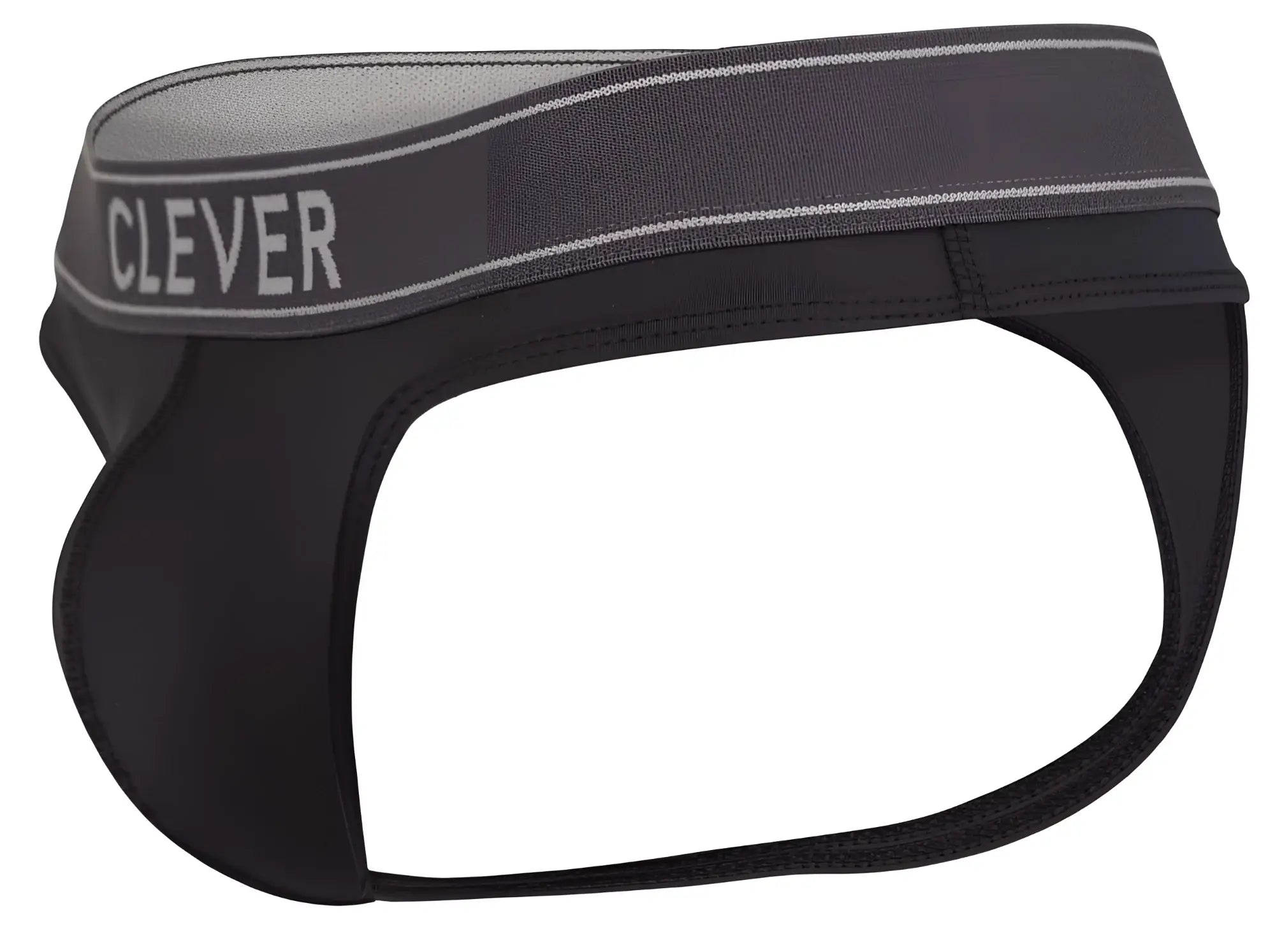 Black and gray clever 2008 raw thongs with sleek form-fitting design made for comfortable everyday wear