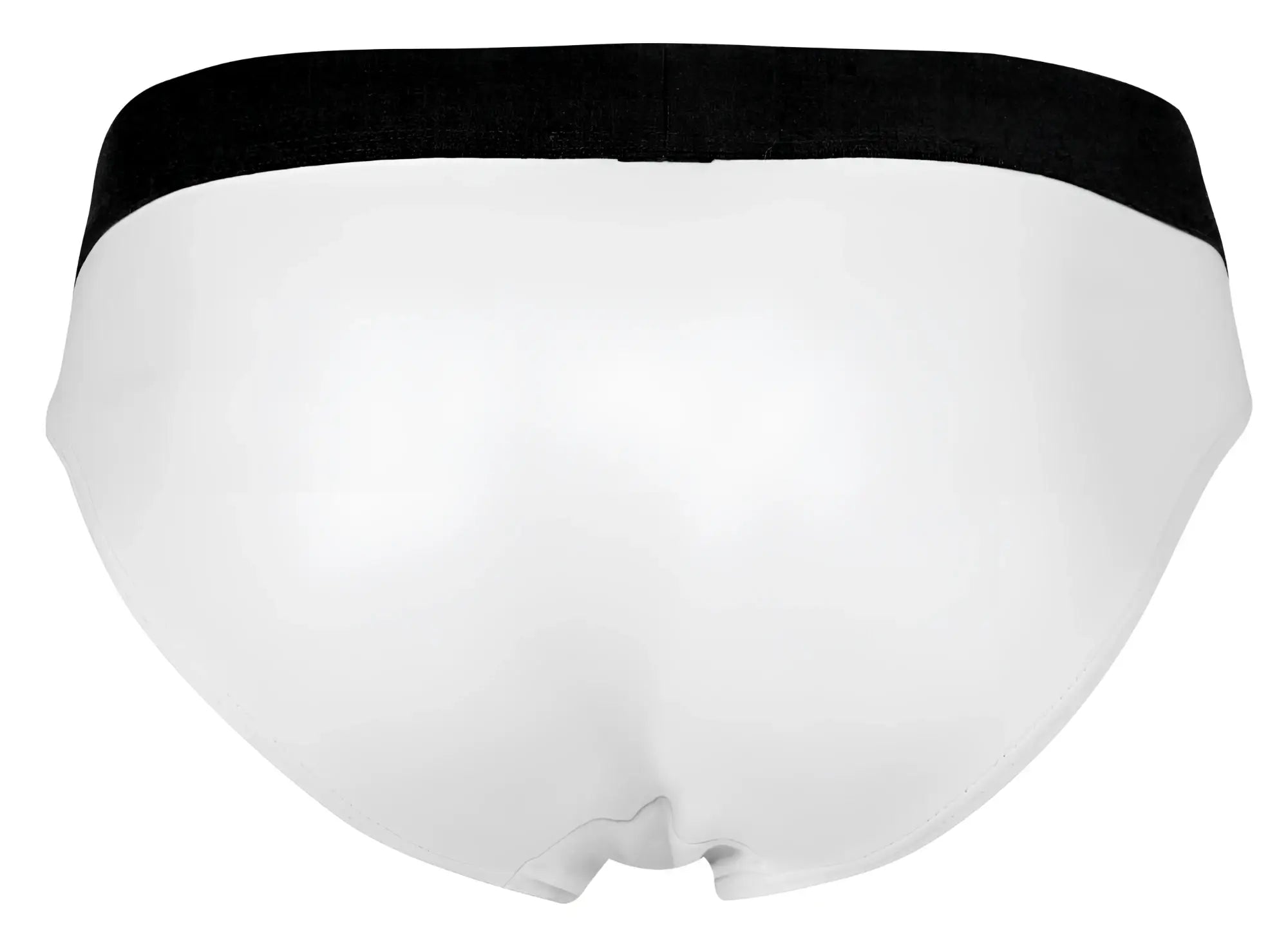 White clever 2012 origen briefs with black elastic waistband made from comfortable breathable fabric