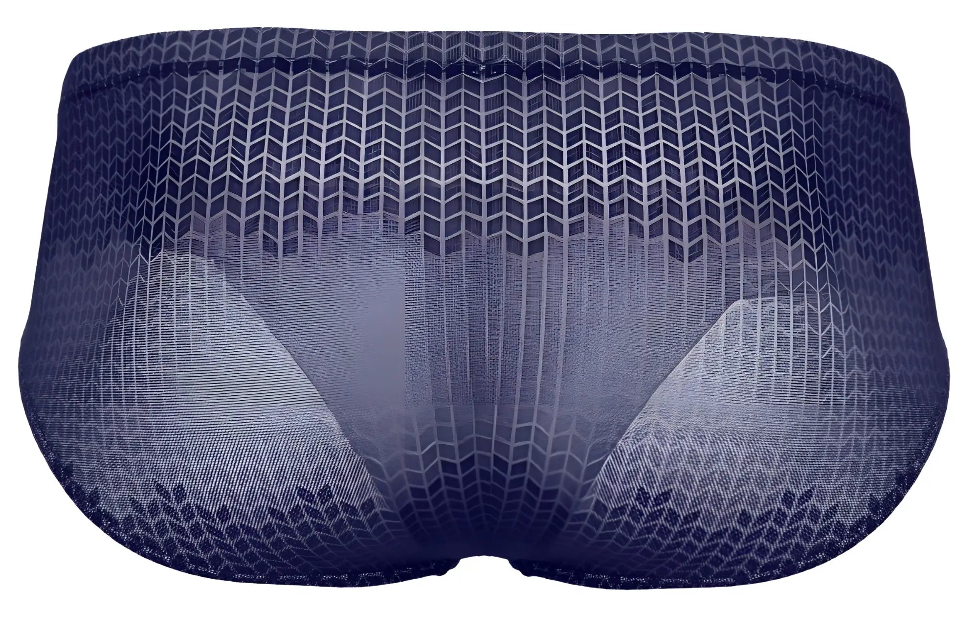 Navy blue mesh briefs with a subtle geometric pattern clever 2016 mosaico briefs color dark blue