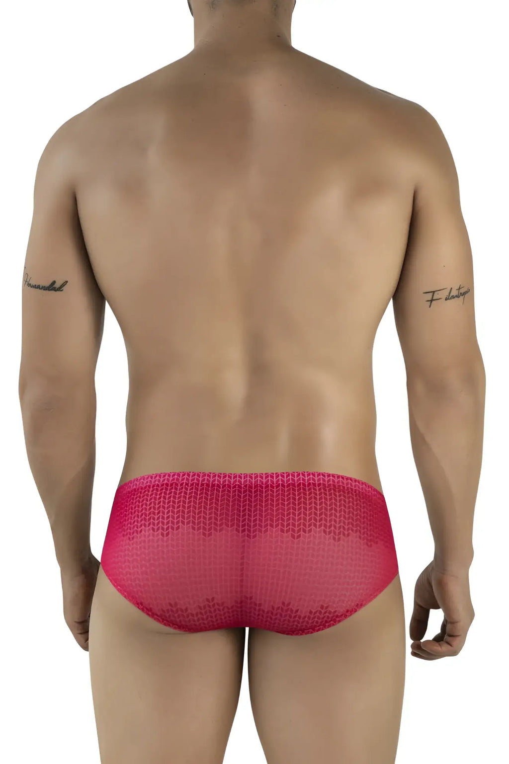 Bright pink clever 2016 mosaico briefs with scalloped edge mesh fabric for comfortable stylish wear