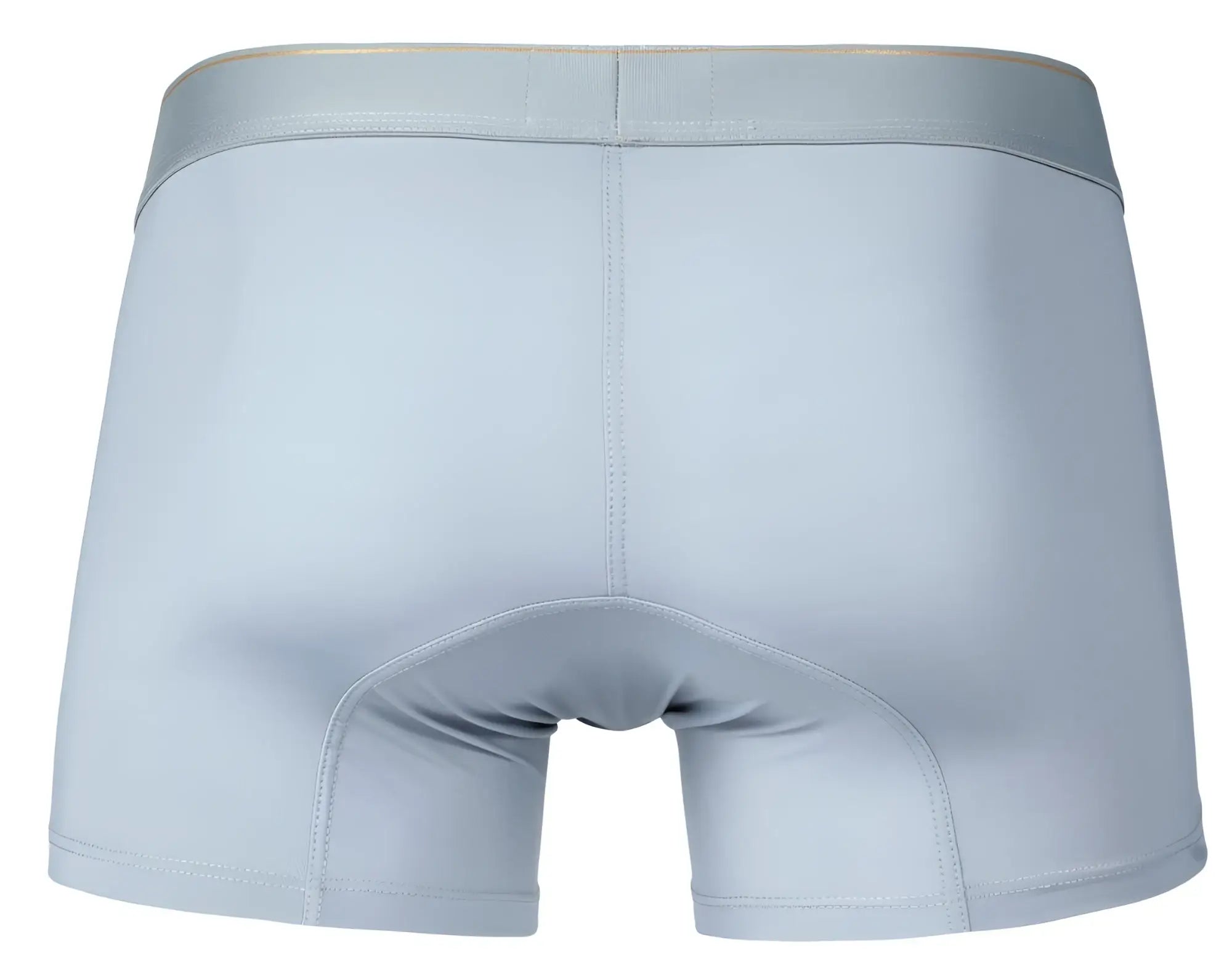 Light gray clever 2026 valladolid trunks boxer briefs with matching elastic waistband and subtle stitching details