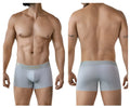 Light gray clever 2026 valladolid trunks with subtle gold logo on waistband designed for comfortable men’s underwear