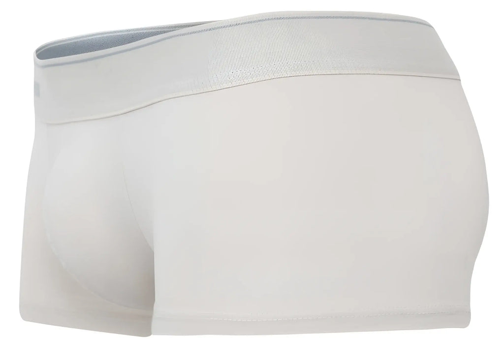 White briefs clever 2042 mendoza trunks in beige with light gray elastic waistband for comfortable wear