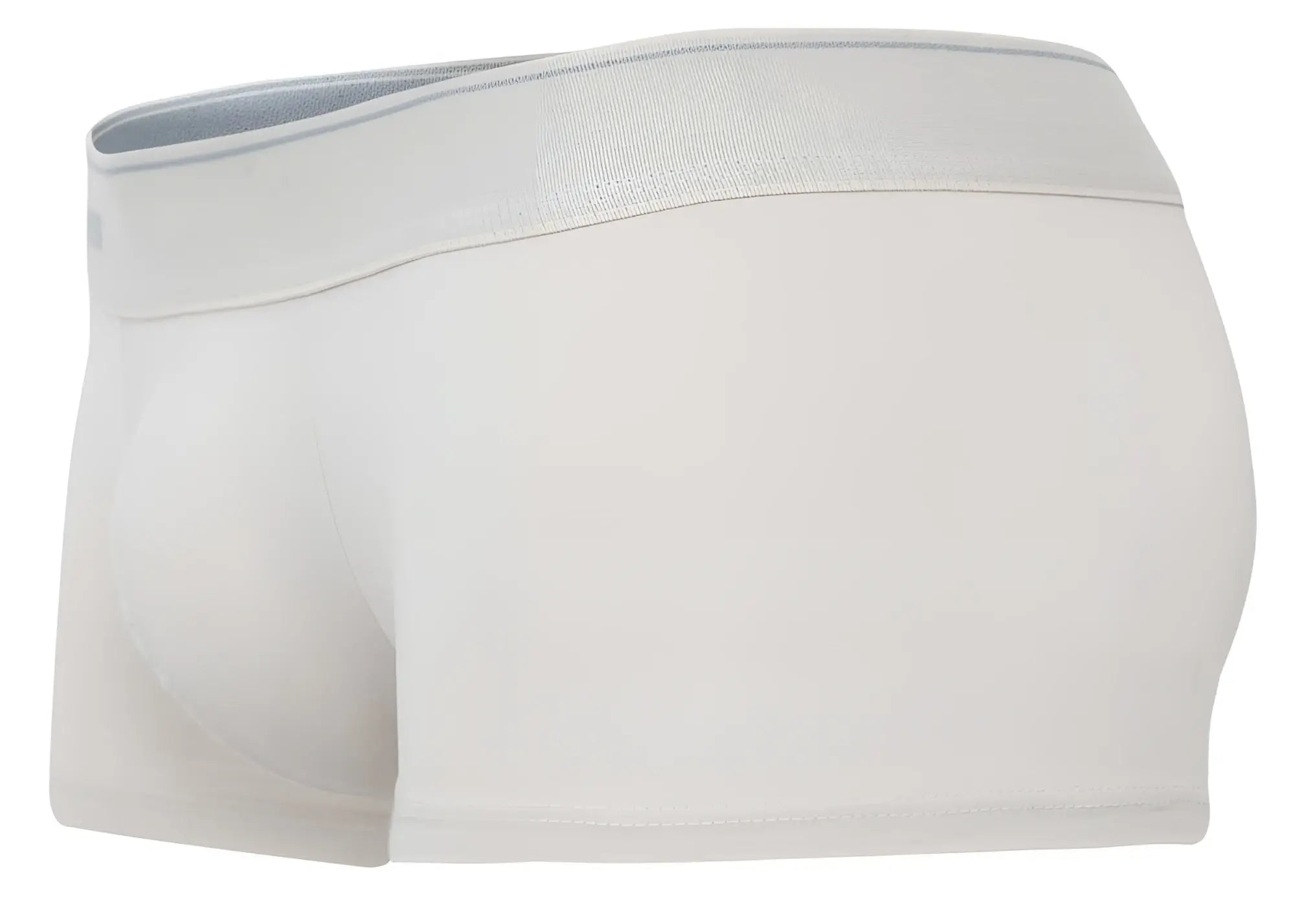 White briefs clever 2042 mendoza trunks in beige with light gray elastic waistband for comfortable wear