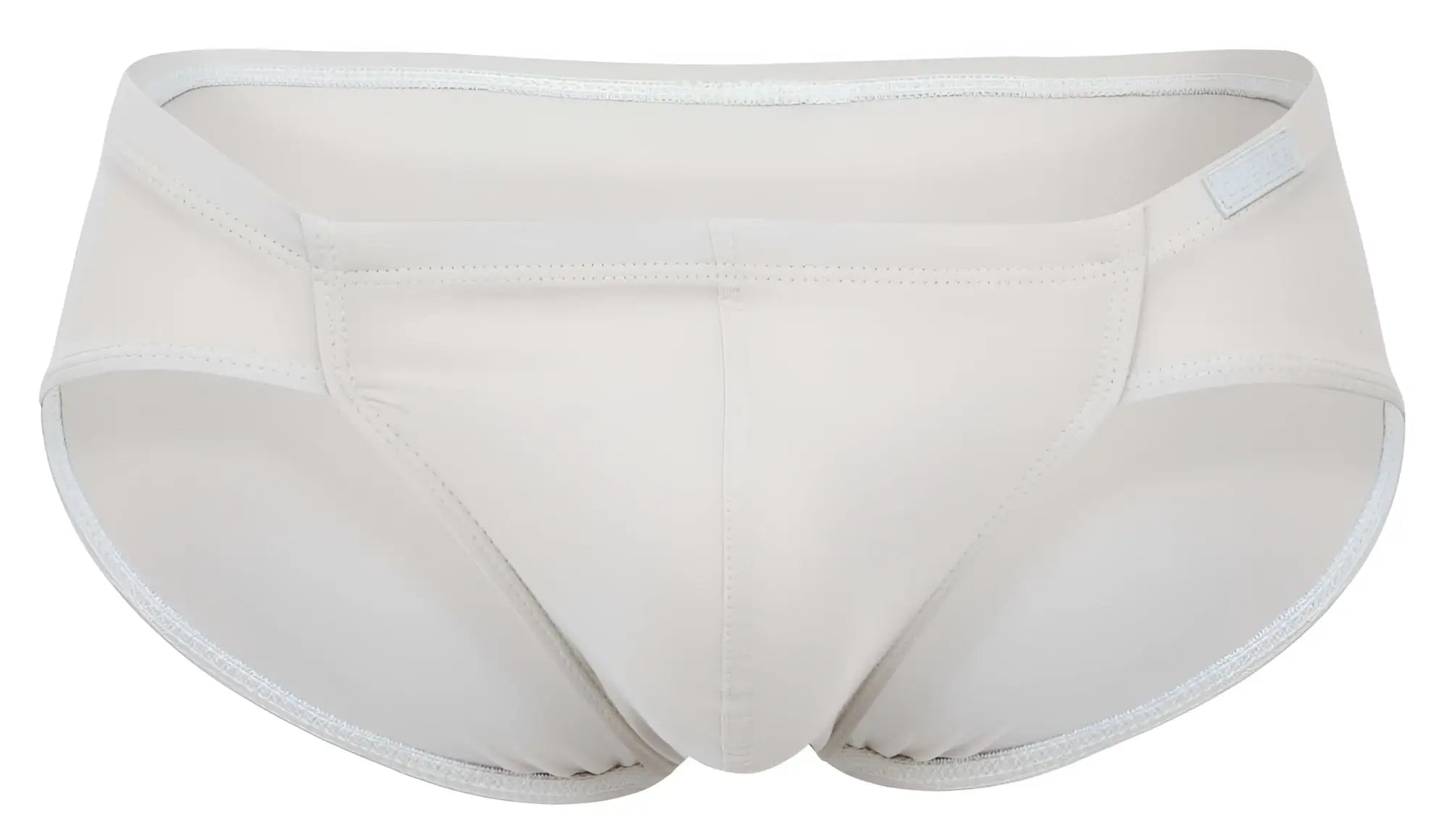 Cream-colored clever 2043 Mendoza briefs with seamless smooth fabric and subtle stitching details in beige color