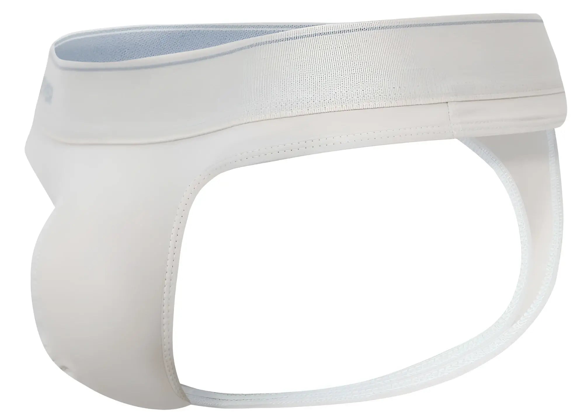 Beige clever 2044 mendoza thongs with smooth seamless design and light gray cotton lining visible from the back
