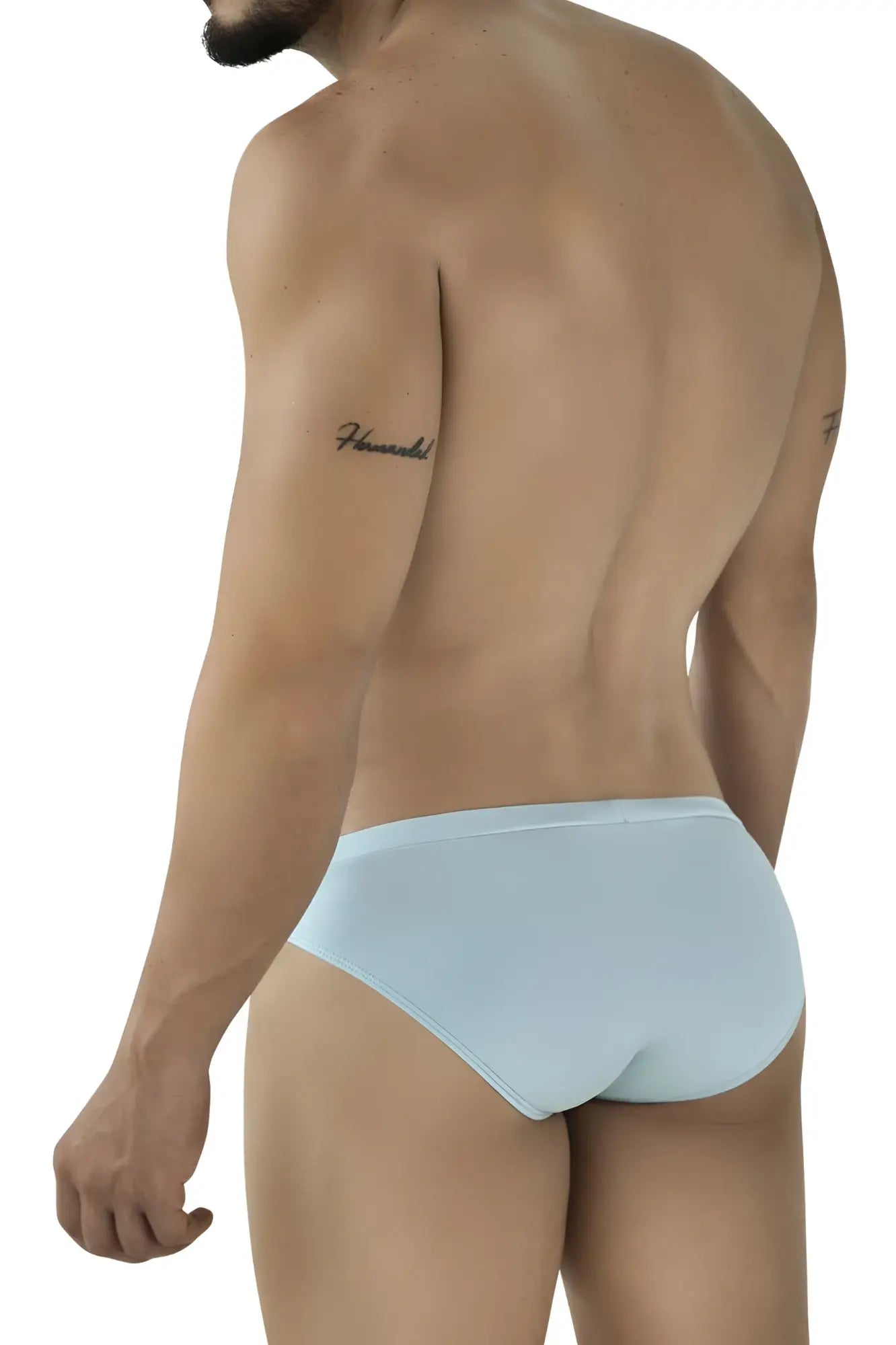 Light blue clever 2048 cordoba briefs made from soft breathable fabric showing front side of the product