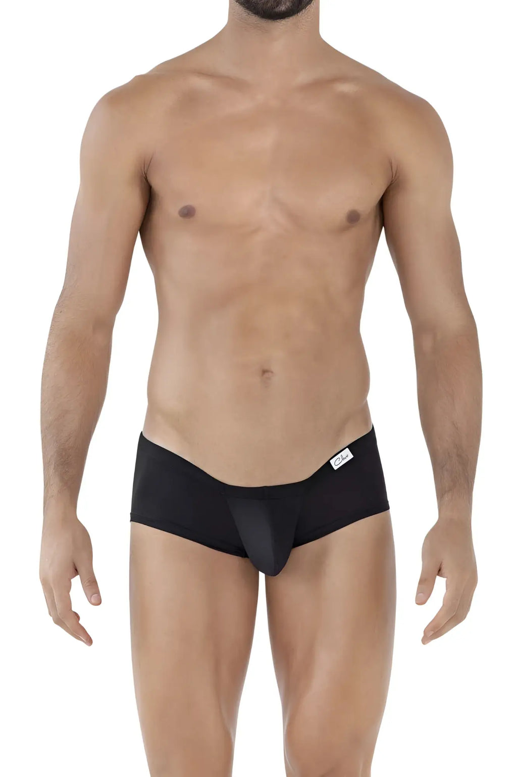 Black mens briefs clever 229930 3pk australian latin trunks in white black and gray with smooth form fitting design and white tag