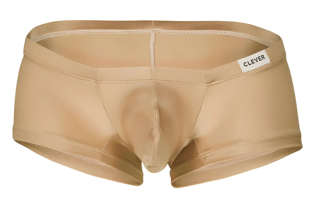 Beige clever 229941 men’s briefs with smooth form-fitting fabric and subtle stitching from australian latin trunks 3pk