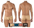 Beige clever 229941 australian latin men’s briefs with smooth form-fitting design and subtle brand tag at waistband
