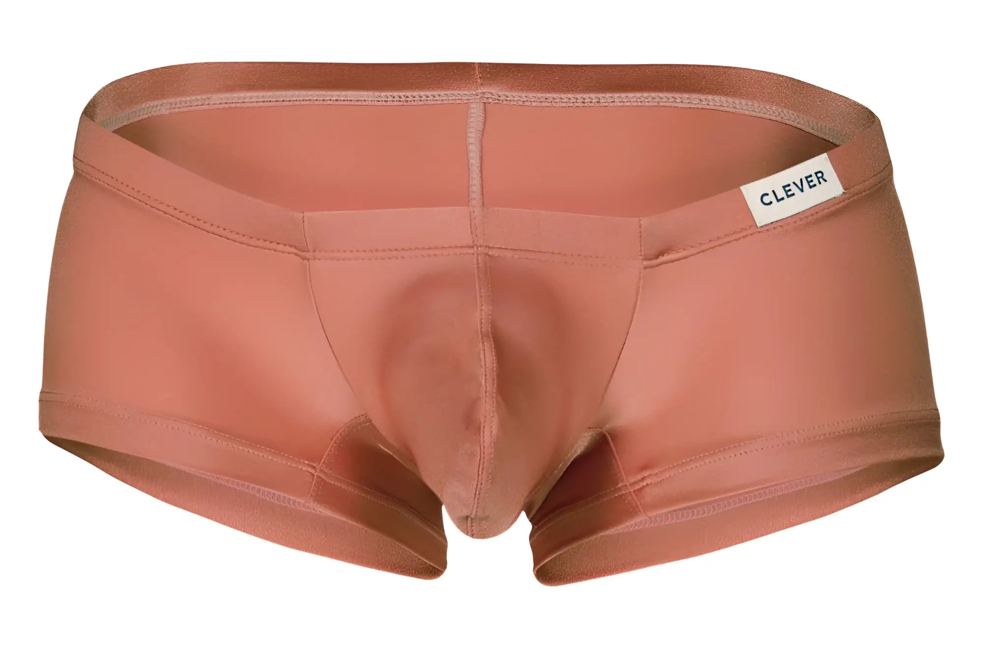 Clever 229941 3pk australian latin peach colored men’s briefs with smooth form fitting fabric and reinforced stitching