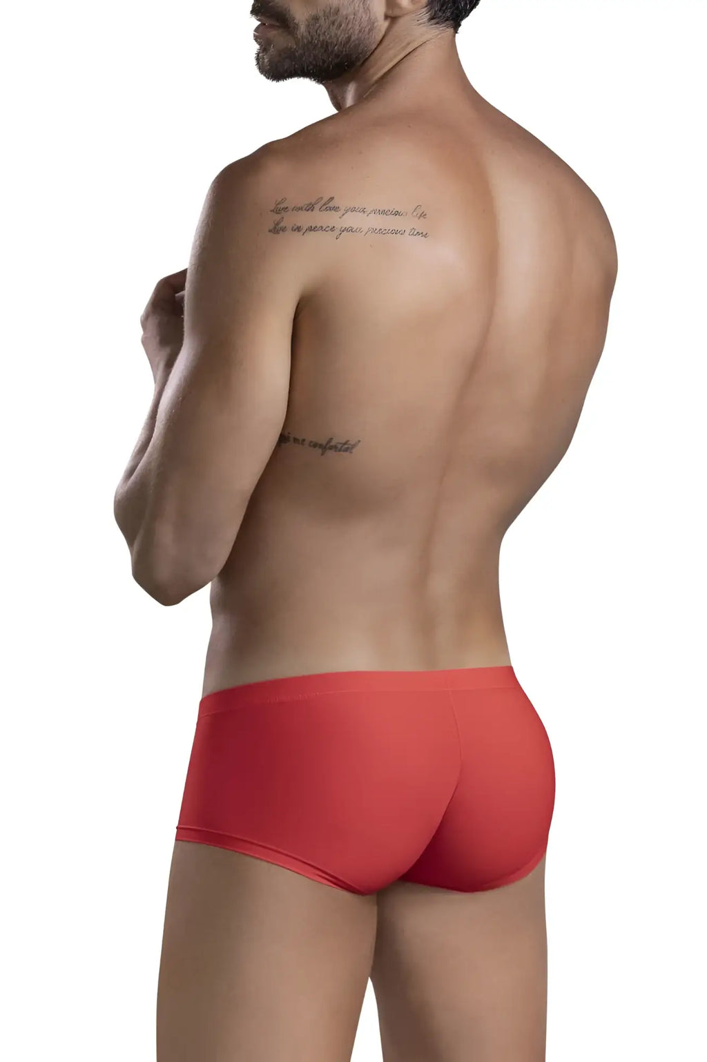 Red men’s briefs from clever 229946 7pk trunks color multi-colored set made of soft breathable fabric