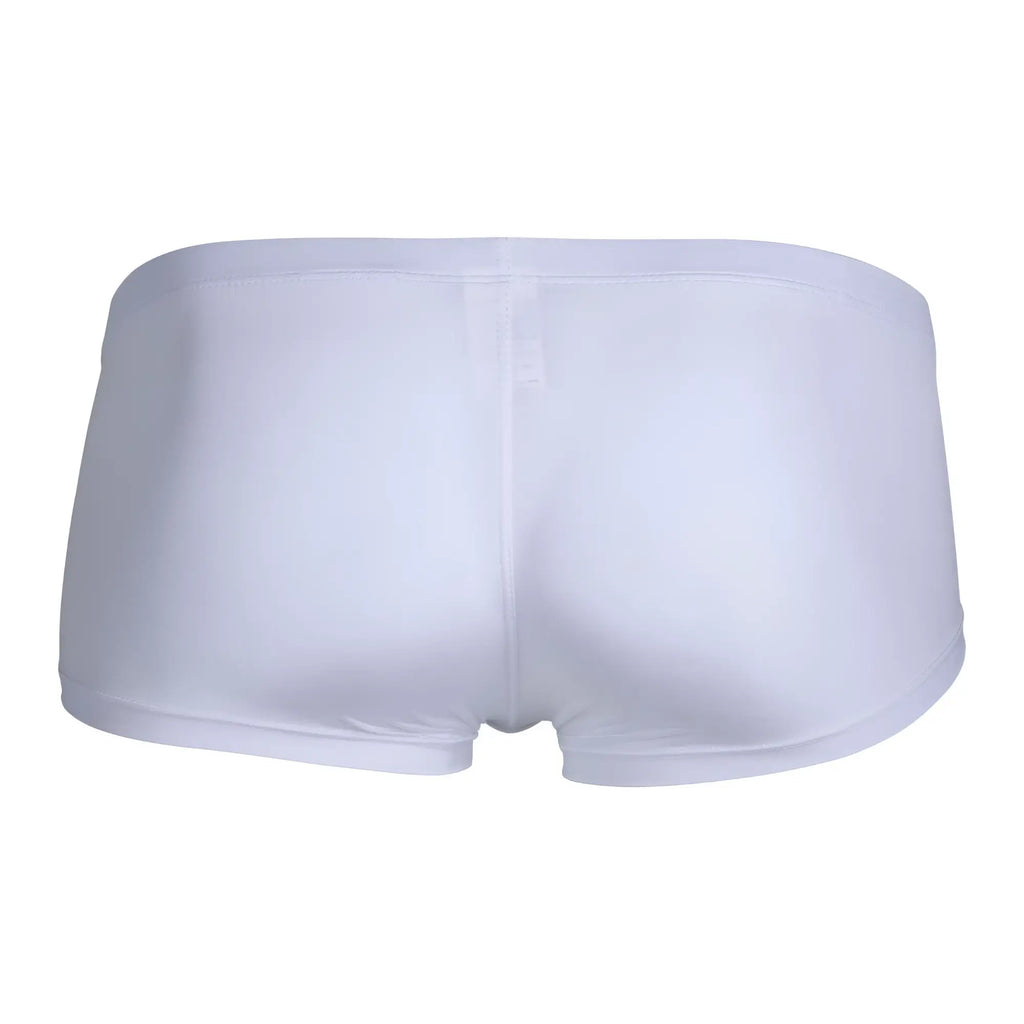 White briefs from clever 229951 3pk australian latin trunks with smooth seamless stitching in blue white and green colors